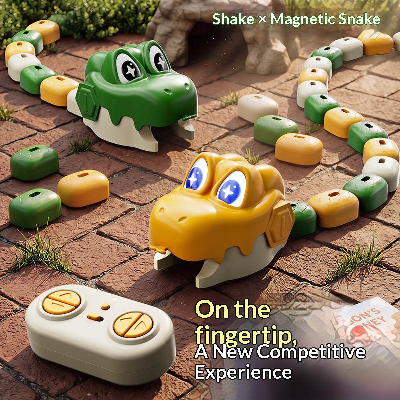 Remote Control Toys - Magnetisches Hungry Snake Spielzeug mit Fernbedienung