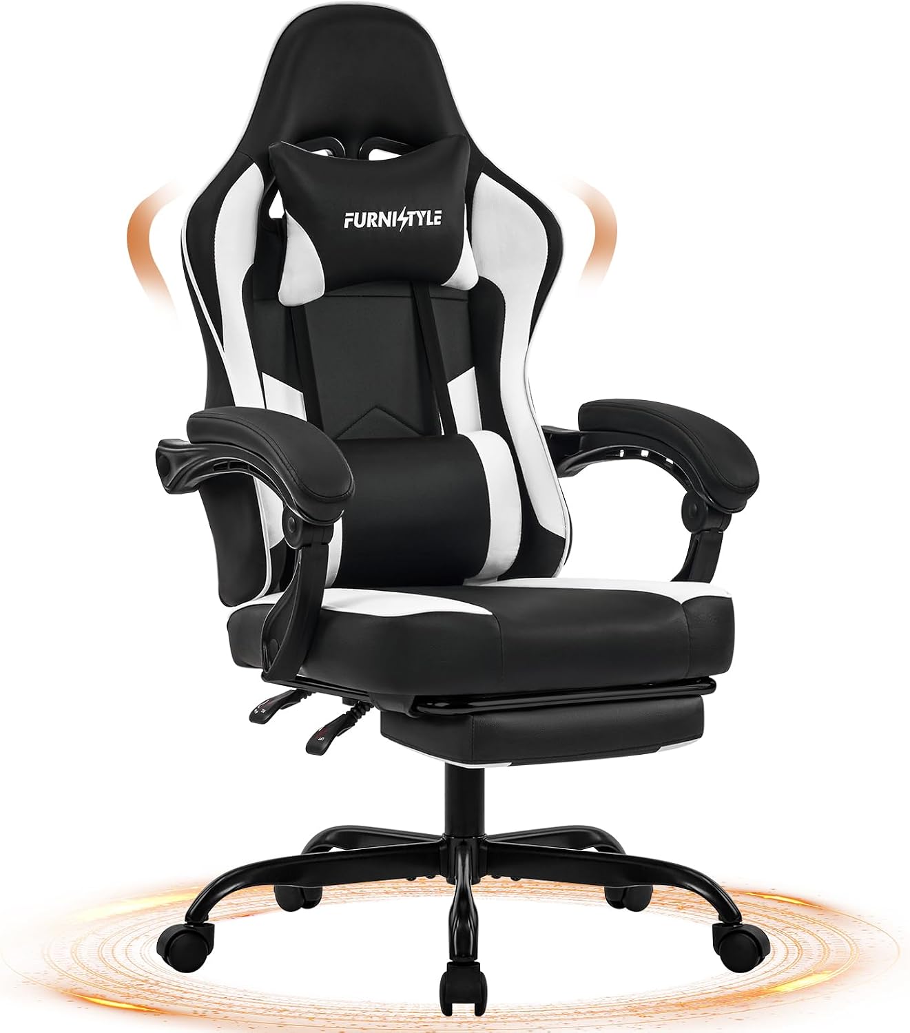 Gaming-Stuhl mit Fußstütze, Vi – Video Games Bewertung und Preis