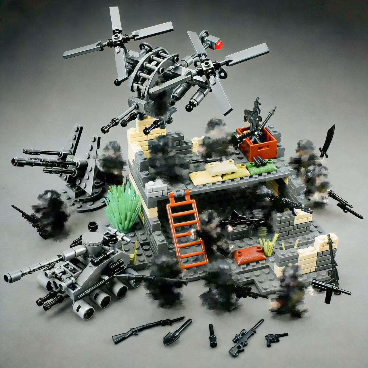 Militärische Kampfbasis Modula – Lego Compatible Military Tank Bewertung und Preis