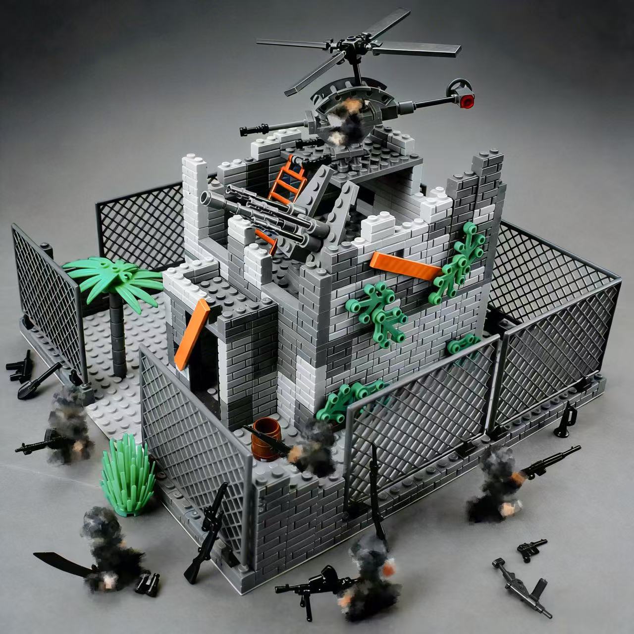 Militärische Kampfbasis Modula – Lego Compatible Military Tank Bewertung und Preis