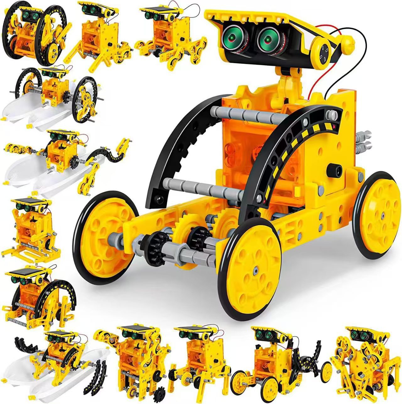 Solarroboter-Bausätze DIY-Mont – Stem Solar Robot Kit For Kids Bewertung und Preis