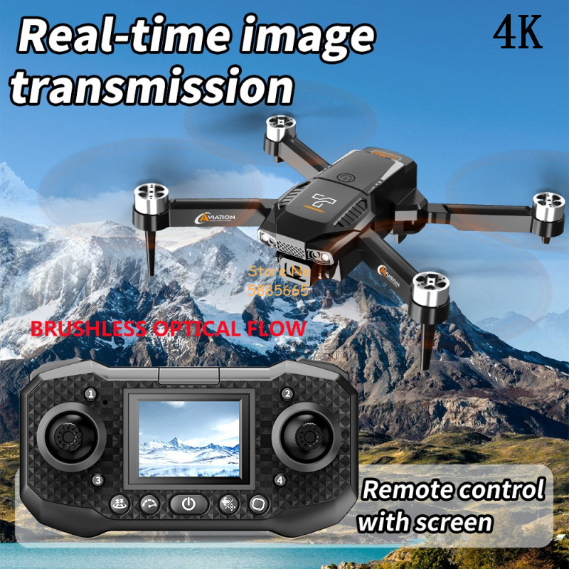 4K Dual Kamera Optischer Fluss – Fpv Brushless Rc Drone 4K Bewertung und Preis
